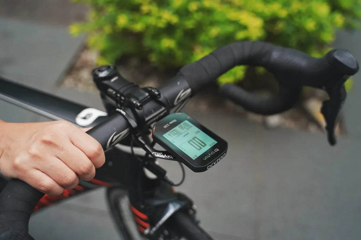 Global Positioning System Bicycle Timer, Black Version