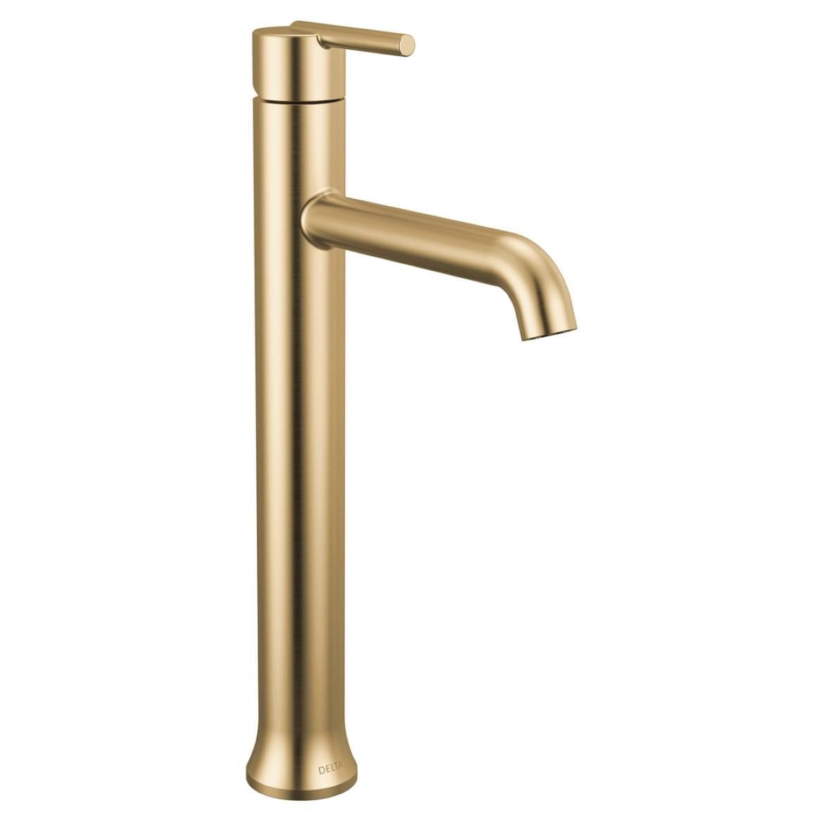 Delta 1-Handle Vessel Lavatory Faucet, Champagne Bronze