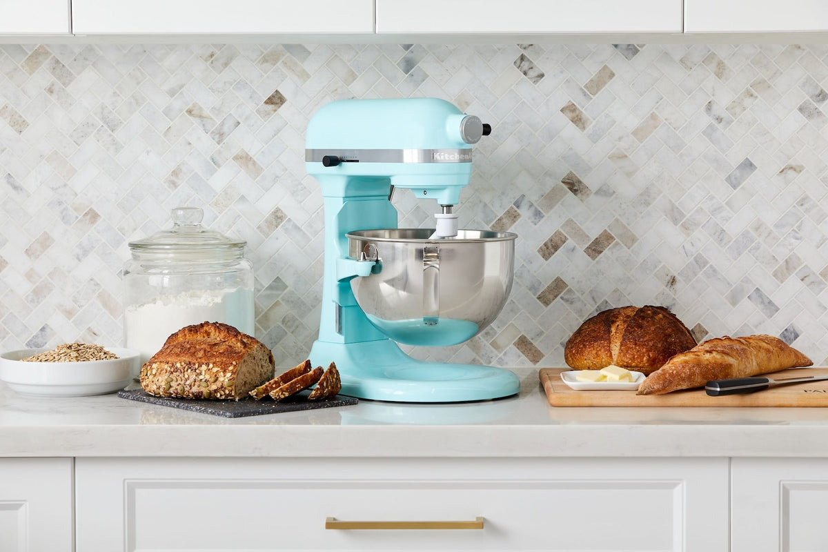 5.5 Quart Bowl-Lift Stand Mixer, 11 Speed Professional Mixer, Ice Blue