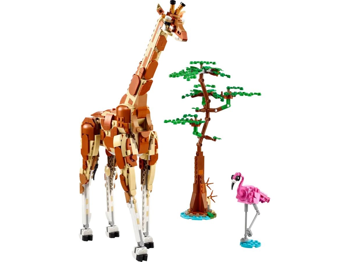 Creator 3-in-1 Wild Safari Animals - 31150, 780-pcs, Ages 9+