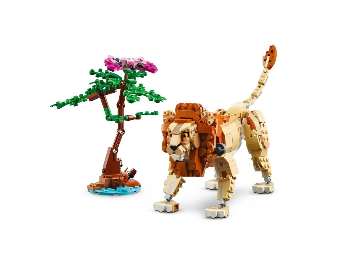 Creator 3-in-1 Wild Safari Animals - 31150, 780-pcs, Ages 9+