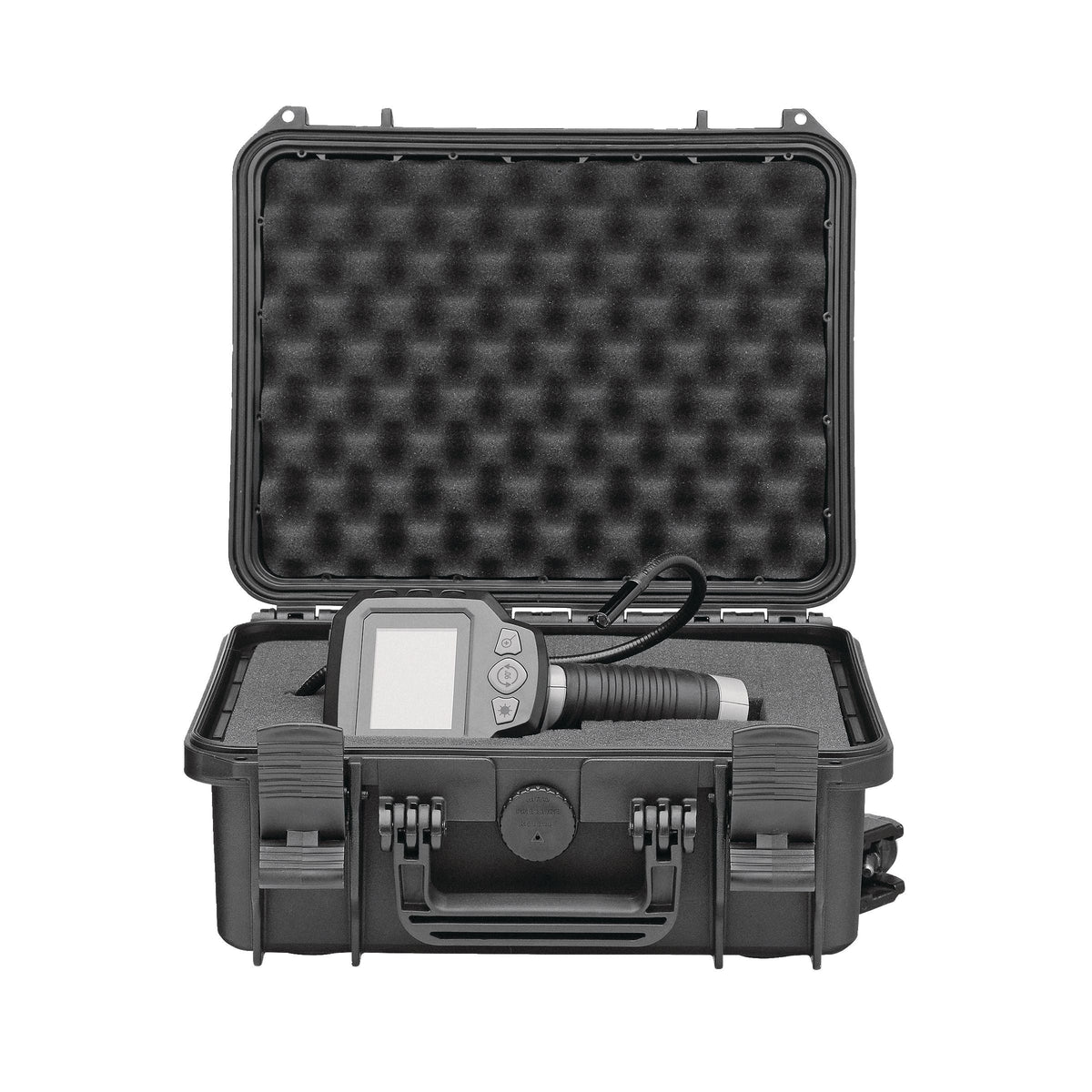 MAXIMUM Portable IP67 Waterproof Storage Case with Foam Layers, Small, Black