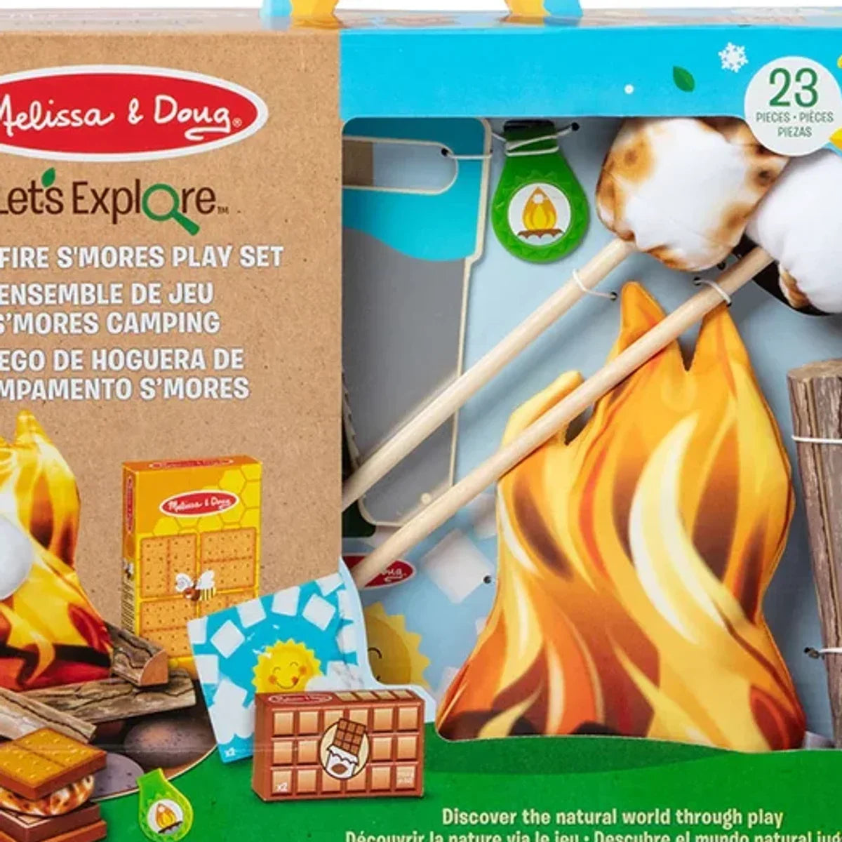 Let's Explore Campfire S'mores Play Set