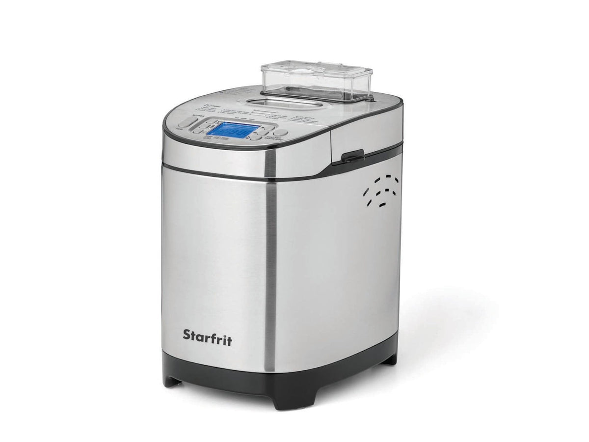 Digital Display Breadmaker, Stainless Steel, 2-lb
