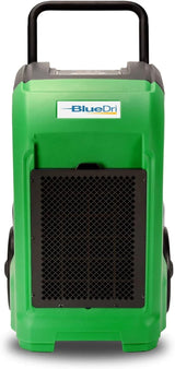 Commercial dehumidifier, suitable for homes, basements, garages and workplaces. Industrial water loss treatment equipment - a set of 1-piece, blue