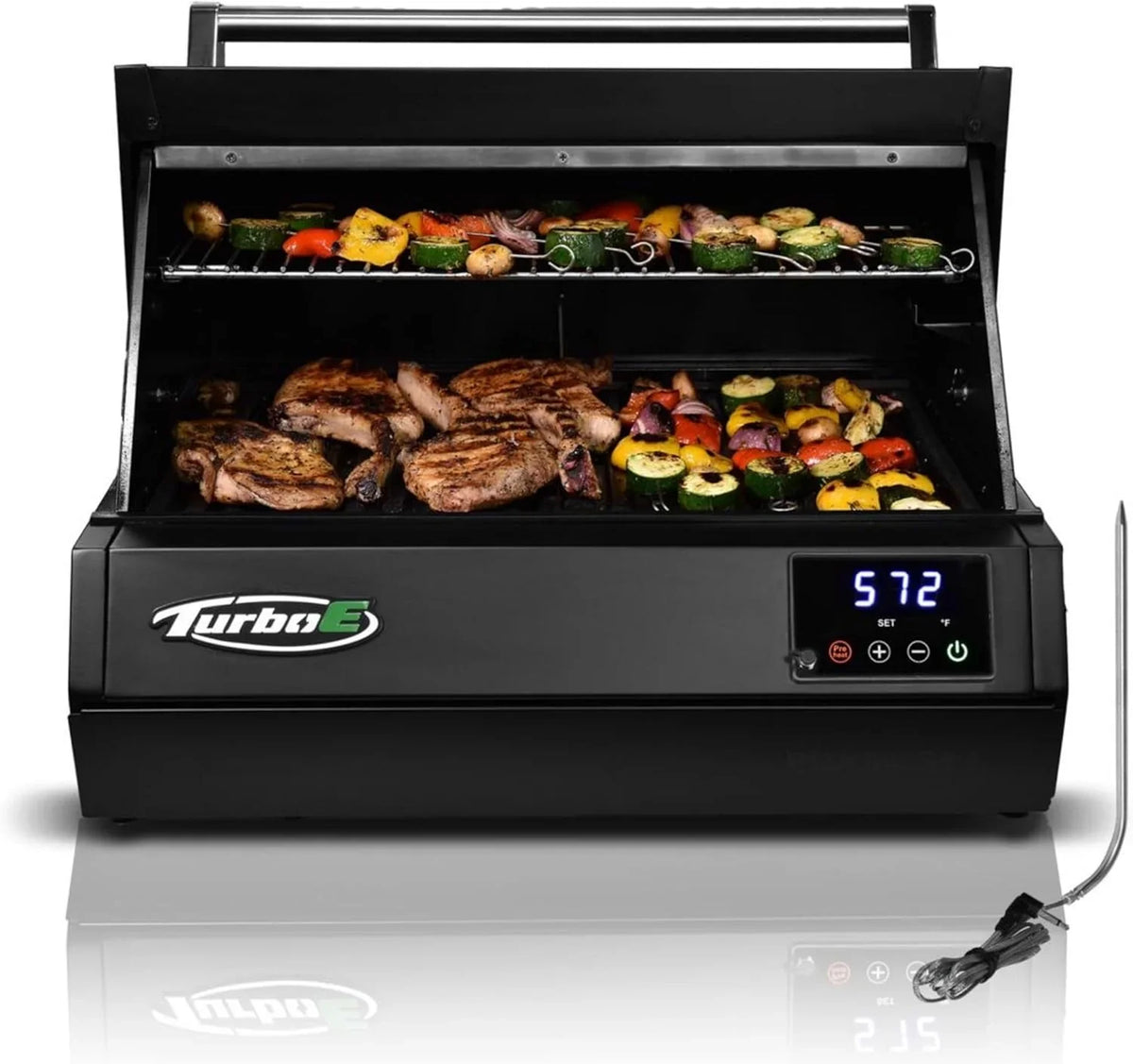Electric Barbecue Grill | Compact design, quick preheating, digital temperature control | High-power infrared outdoor barbecue and grilling function