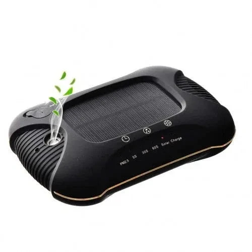 Air Purifier Aroma Diffuser Auto Mist Maker PM 2.5 Eliminator Car Air Purifier with Fresh Air Humidifier USB Air Purifier for Car with HEPA,White J3941