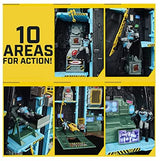 Bat-Tech Batcave, Giant Transforming Playset with Exclusive 4-- Figure and Accessories