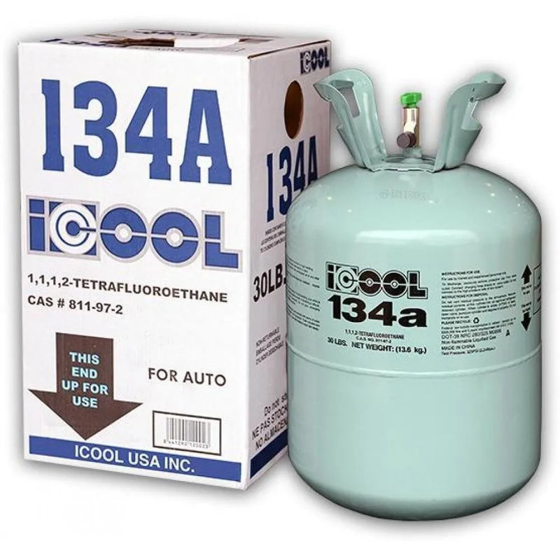 R134A Refrigerant, Full of R-134A, Net 30LB Tank, Suitable for automotive air conditioners, refrigerators-Make in USA O9388