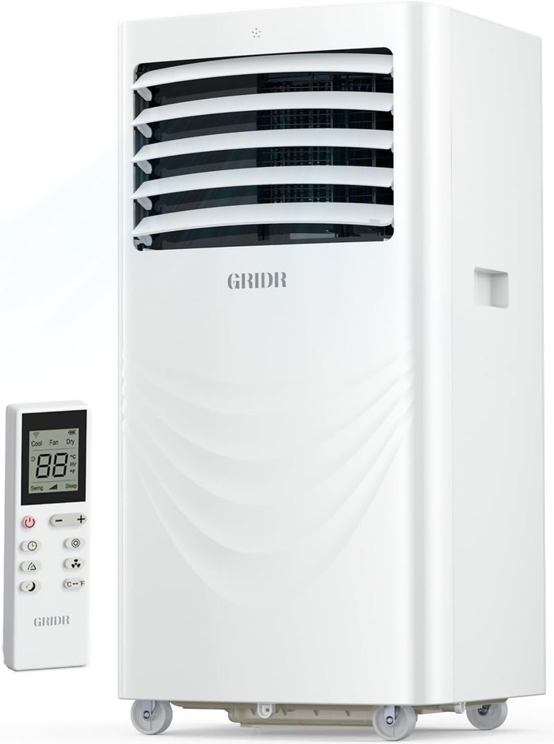 12000 BTU Portable Air Conditioners, AC Unit for Bedroom with 4 Modes Cooling/Dehumidifier/Fan & Sleep, Up to 400 Sq.Ft, 45db Quiet, 24H Timer & Remote, Standing Air Conditioner for Rooms Office Home H3079