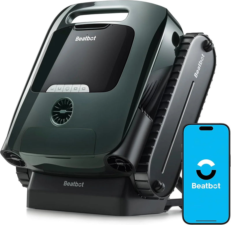 AquaSense 2 Pro Cordless Pool Vacuum Robot, Unmatched 5-in-1 Cleaning, Surface Parking, Skims Water Surface with APP Control, Water Clarification, for Pools up to 3,875 Sq.ft -- Emerald Green A2579