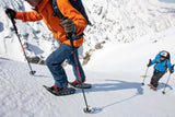 Stretchable and foldable carbon fiber hiking walking stick for mountain climbing