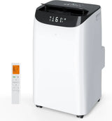 Inverter 16000BTU Portable Air Conditioners with Remote, Free Stand Cooling Portable AC Unit for Room up to 800 sq.ft, with Dehumidifier & Fan, Dual Hose, Quiet Sleep Mode(45dB), Windows Kit