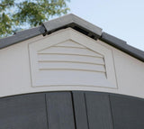 A 12-foot-long outdoor storage rack