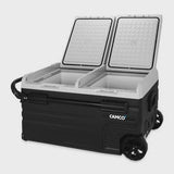 CAM-750 75-Liter Portable Compact Fridge/Freezer | Features Wireless Capable Remote Access 2 Compartments w/Dual Zone Cooling | Adjusts...