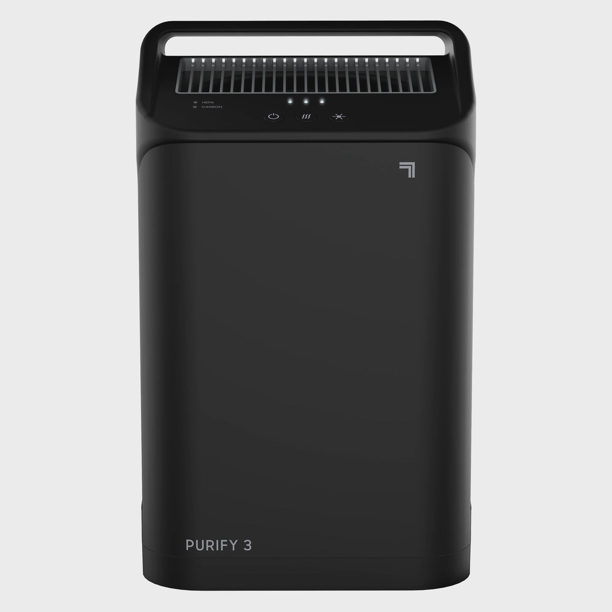 Sharper Image True HEPA Air Purifier, Covers up to 125 Sq. feet 3 Speed Settings, Black