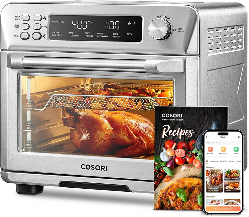 COSORI Toaster Oven Air Fryer Combo, 12-in-1, 26QT Convection Oven Countertop B9735