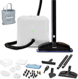 Steam cleaner, equipped with a 40-piece accessory set, has powerful functions and adopts a chemical-free cleaning method. It is suitable for cleaning floors, cars, tiles, gaps, etc. It can kill 99.9% of bacteria and viruses.