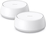 Dual-band WiFi 7 networking system (Deco BE25) - Supports over 150 devices, 5GHz/2.4GHz frequency bands, 2.5Gbps ports, MLO technology, 4K-QAM function, home security protection system, universal compatibility (3 sets)