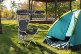 Nice C Canopy Chair, Camping Chair with Canopy, Folding Chair with Canopy, Shade Chair, Canopy Chair Outdoor, Folding Lawn Chair with Canopy, Sport Chair, Camping Chair with Foot Rest (2-P w/Footrest)