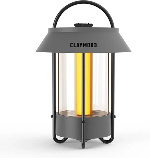 Desk Lamp (Dark Gray) - A beautiful portable outdoor lamp, featuring 4 different lighting heads, equipped with a 6700 mAh rechargeable battery, with a brightness of up to 660 lumens, and featuring waterproof functionality. Suitable for Halloween deco M689