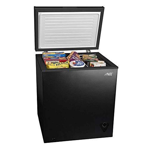 5 cu ft Chest Freezer for Your House, Garage, Basement, Apartment, Kitchen, Cabin, Lake House, Timeshare, or Business F6919