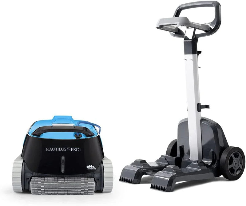 Robotic Pool Vacuum Cleaner All Pools up to 33 FT - Wall Climbing Scrubber Brush U9279