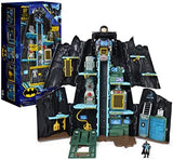 Bat-Tech Batcave, Giant Transforming Playset with Exclusive 4-- Figure and Accessories