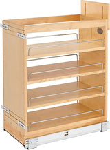 Retractable storage rack, suitable for kitchen/bathroom cabinets, equipped with soft-closing fully telescopic rails and adjustable shelves