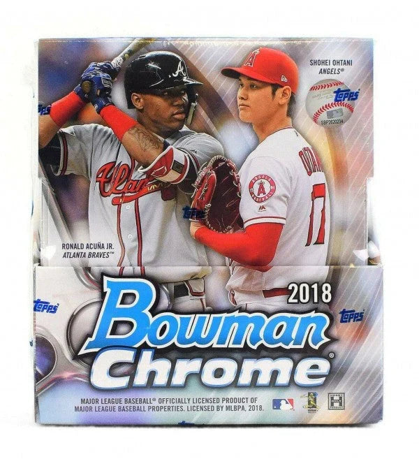 Bowman Chrome Baseball Sealed Hobby Box M5926
