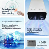 Portable air Conditioner for Camping, Outdoor Tent air Conditioner for Picnic Truck RV White
