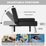 Modern Convertible Folding Futon Sofa Bed