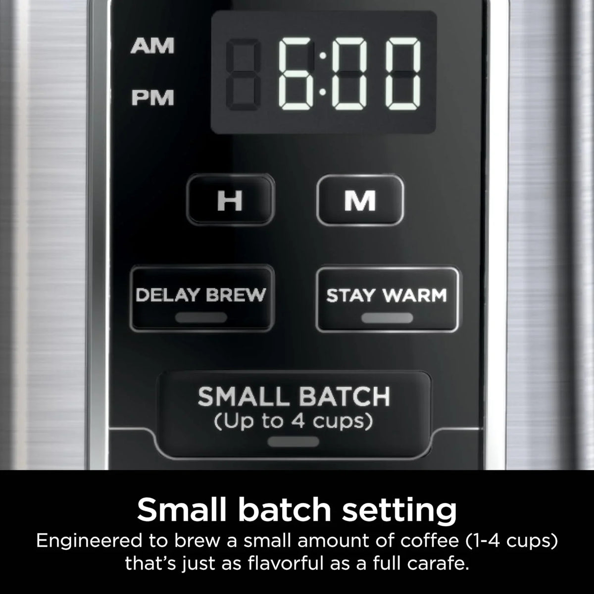 Programmable coffee machine, featuring two brewing modes, adjustable pre-heating plate and delayed brewing function