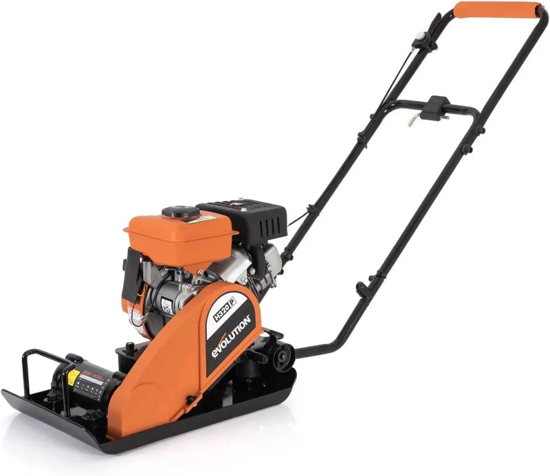 Electric Compactor Plate - Ideal For Levelling Pavement, Artificial Turf Ground Preparation, Patio, Blockwork, Sand, Soil & More P9718