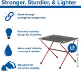 Kitchen table - Ultra-light, hard-top table, suitable for camping and backpacking trips