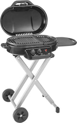 Portable standing propane grill