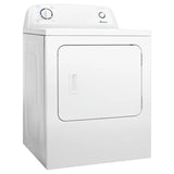 Amana 6.5 cu ft. White Electric Dryer with Automatic Dryness Control