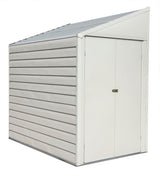 Arrow Yardsaver Electro Galvanized Steel Storage Shed, 4-ft x 7-ft