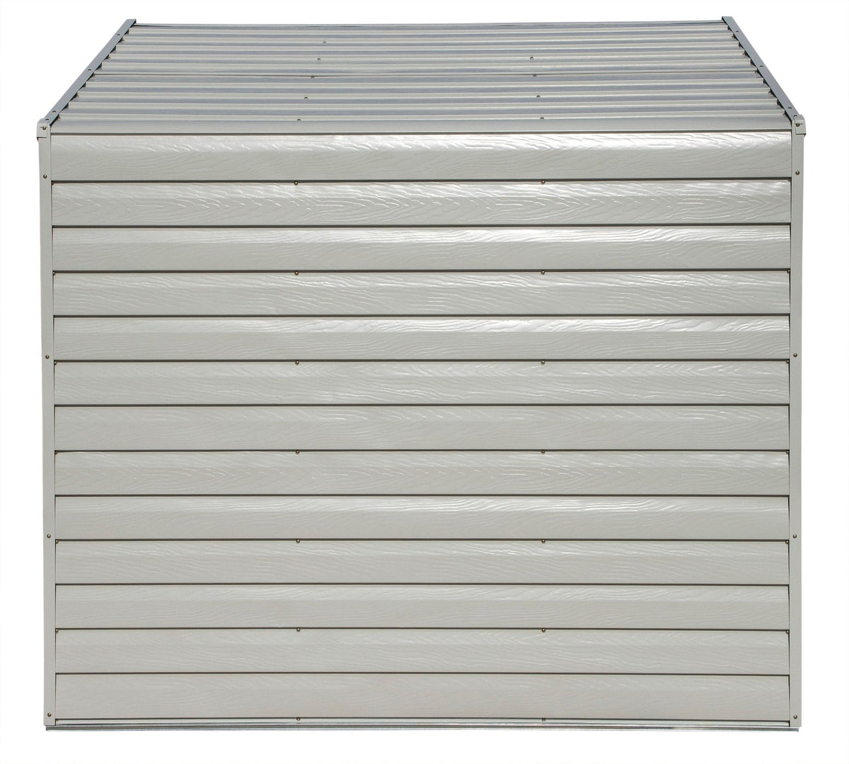 Arrow Yardsaver Electro Galvanized Steel Storage Shed, 4-ft x 7-ft