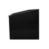 Extreme Max Dual Fuel Jug Holder -- Aluminum Design for Two 5 Gallon Jugs, Black Storage Organizer for Trailers & Garages