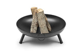 Pelee 31" Fire Pit, Black