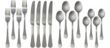 Basic Stainless Steel Flatware Set, Serves 4, 16-pc