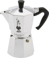 Moka Pot with Ergonomic Anti-Scale Handle, 6-Cup