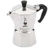Moka Pot with Ergonomic Anti-Scale Handle, 6-Cup