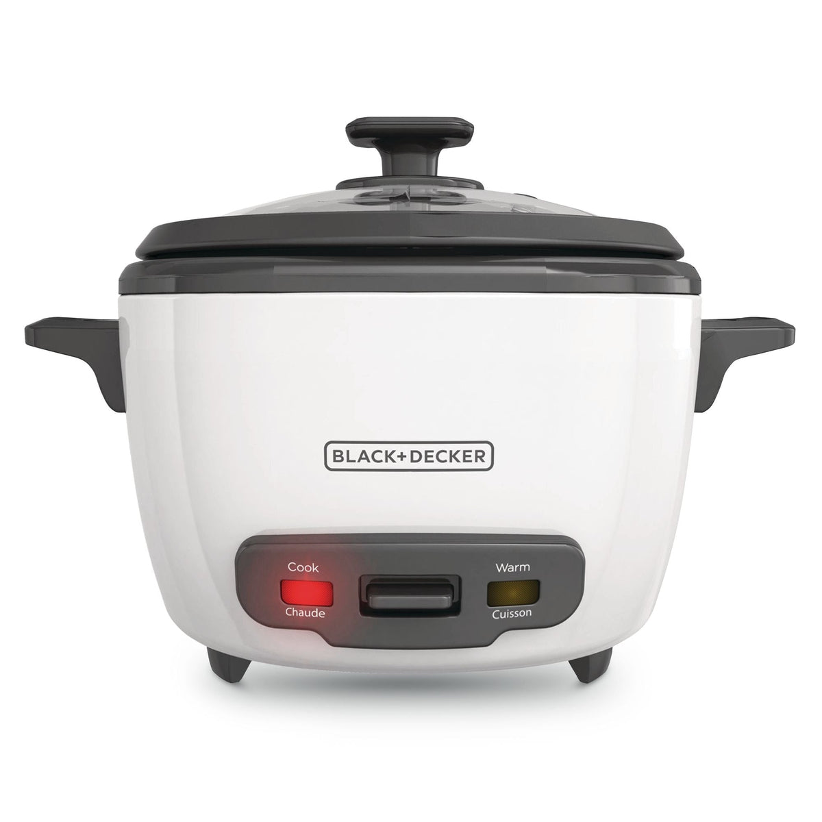 Rice Cooker & Non-Stick Steamer White, 16 Cups