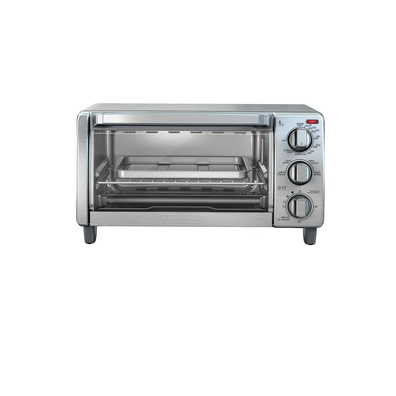 Toaster Oven with Natural Convection, Stainless Steel, 4-Slice Z8041