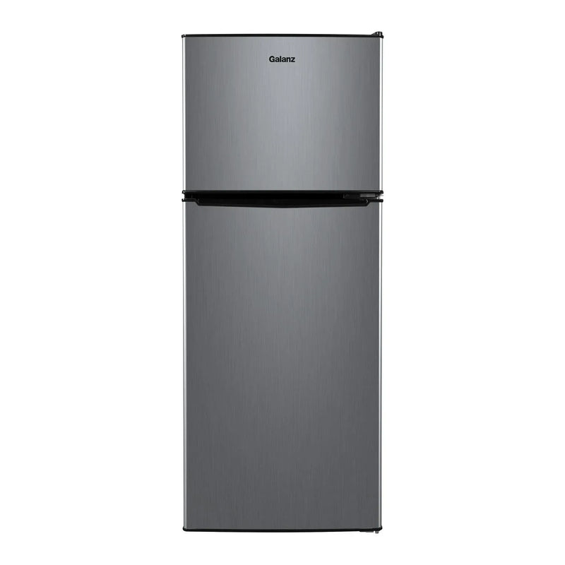 4.6. Cu ft Two Door Mini Refrigerator with Freezer, Stainless Steel N7797