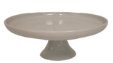 CANVAS Porcelain Multi-Functional Cake Stand, White, 11.75-in
