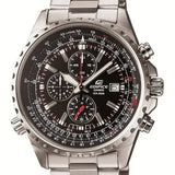 Casio Edifice Black Dial Men's Watch