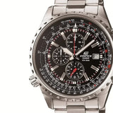 Casio Edifice Black Dial Men's Watch